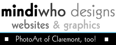Mindiwho Designs Websites and Graphics, PhotoArt of Claremont