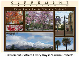 Postcard Claremont CA