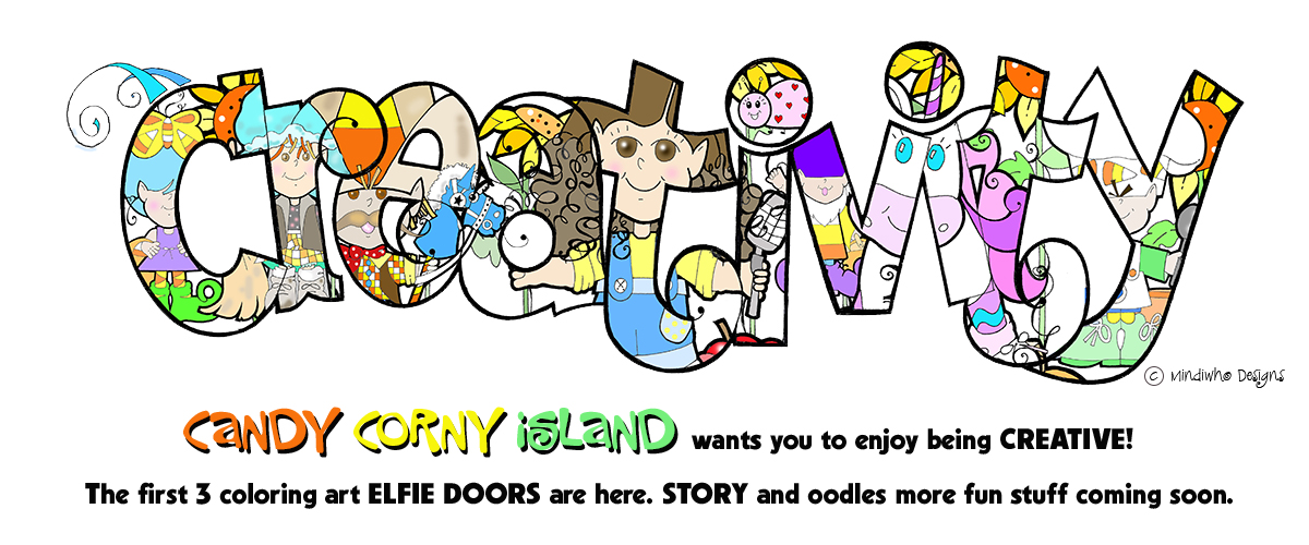 Creativity at Candy Corny Island
