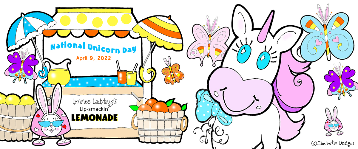 National Unicorn Day at Candy Corny Island