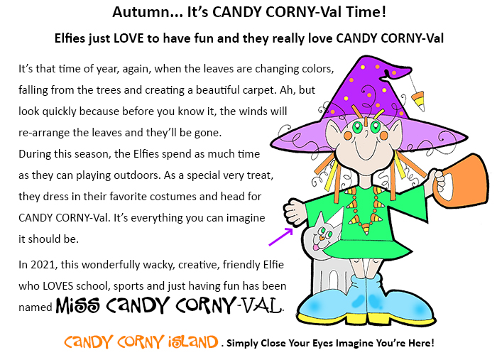 Candy Corny Val at Candy Corny Island 